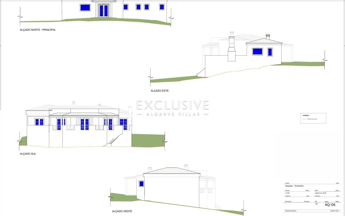Villa Sta Barbara de Nexe, umgebaut mit fantastischem Küstenblick über die Algarve
