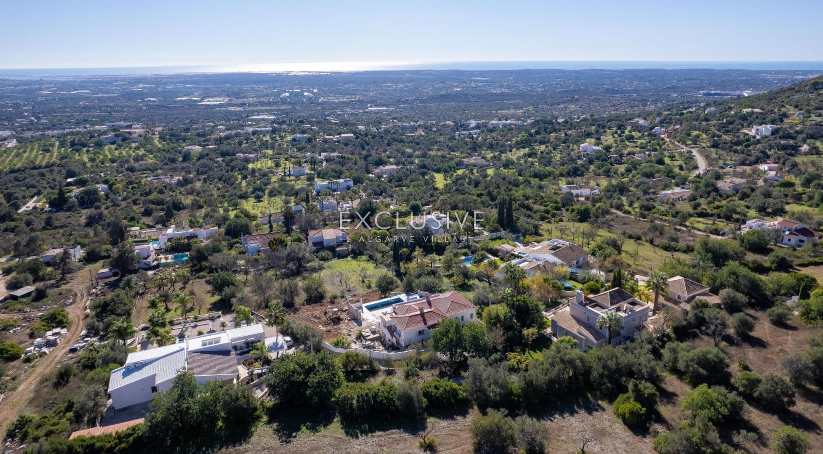 Villa Sta Barbara de Nexe, umgebaut mit fantastischem Küstenblick über die Algarve-2