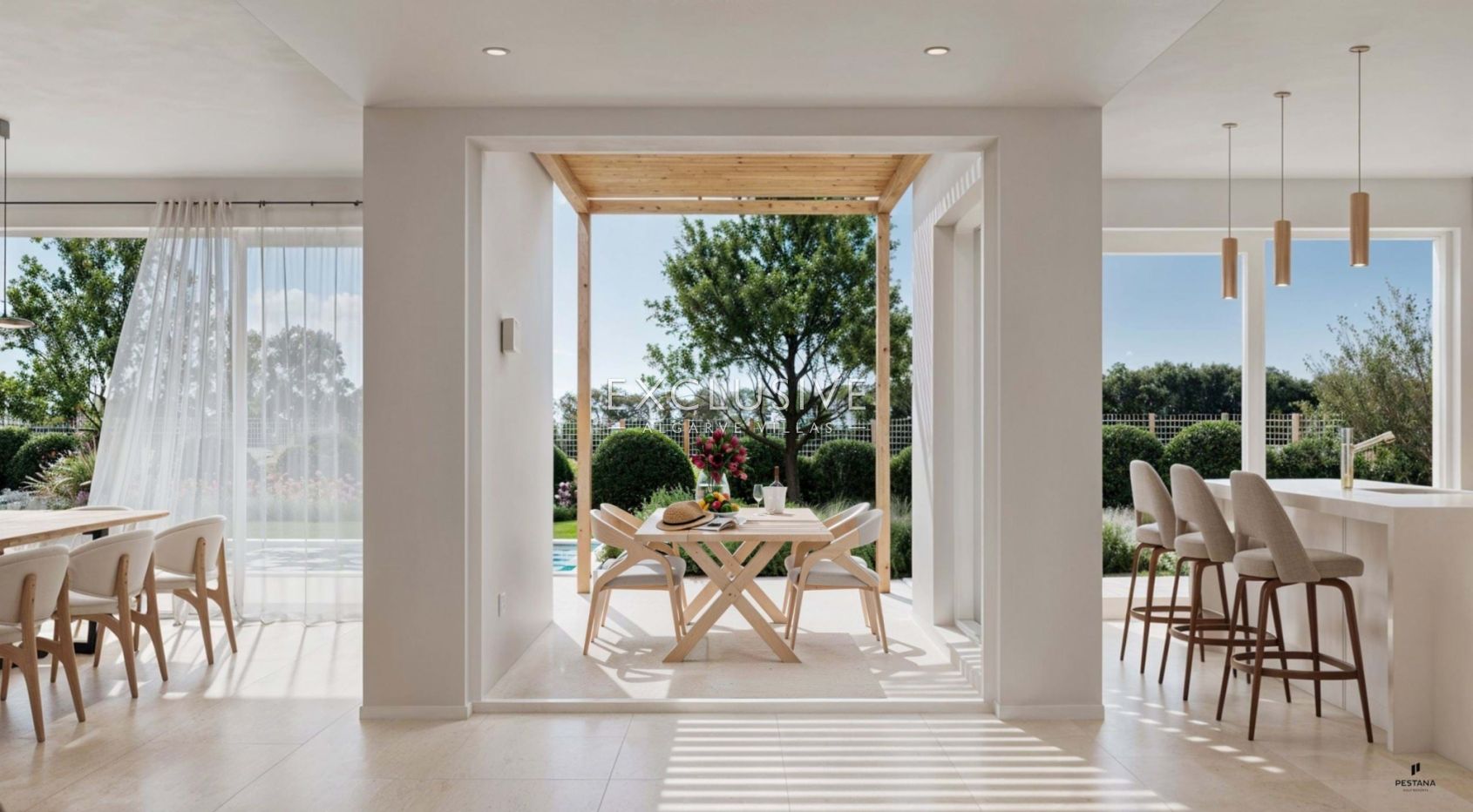 Villa am Golf mit drei Schlafzimmern und Schwimmbad, Silves, Algarve