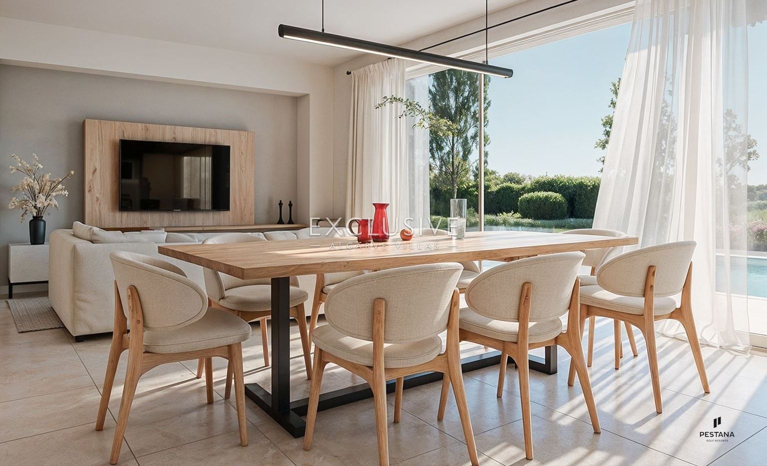 Villa am Golf mit drei Schlafzimmern und Schwimmbad, Silves, Algarve