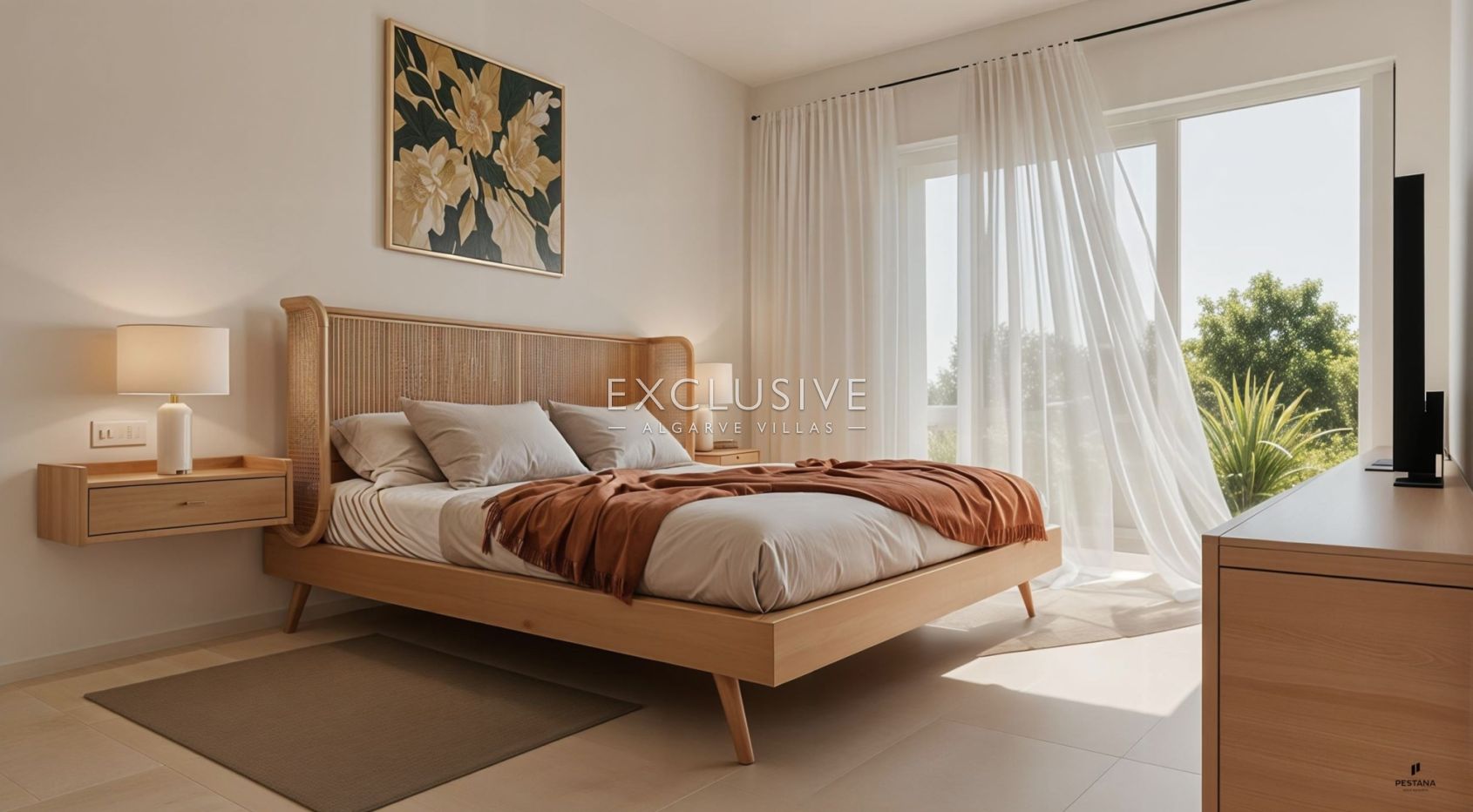 Villa am Golf mit drei Schlafzimmern und Schwimmbad, Silves, Algarve