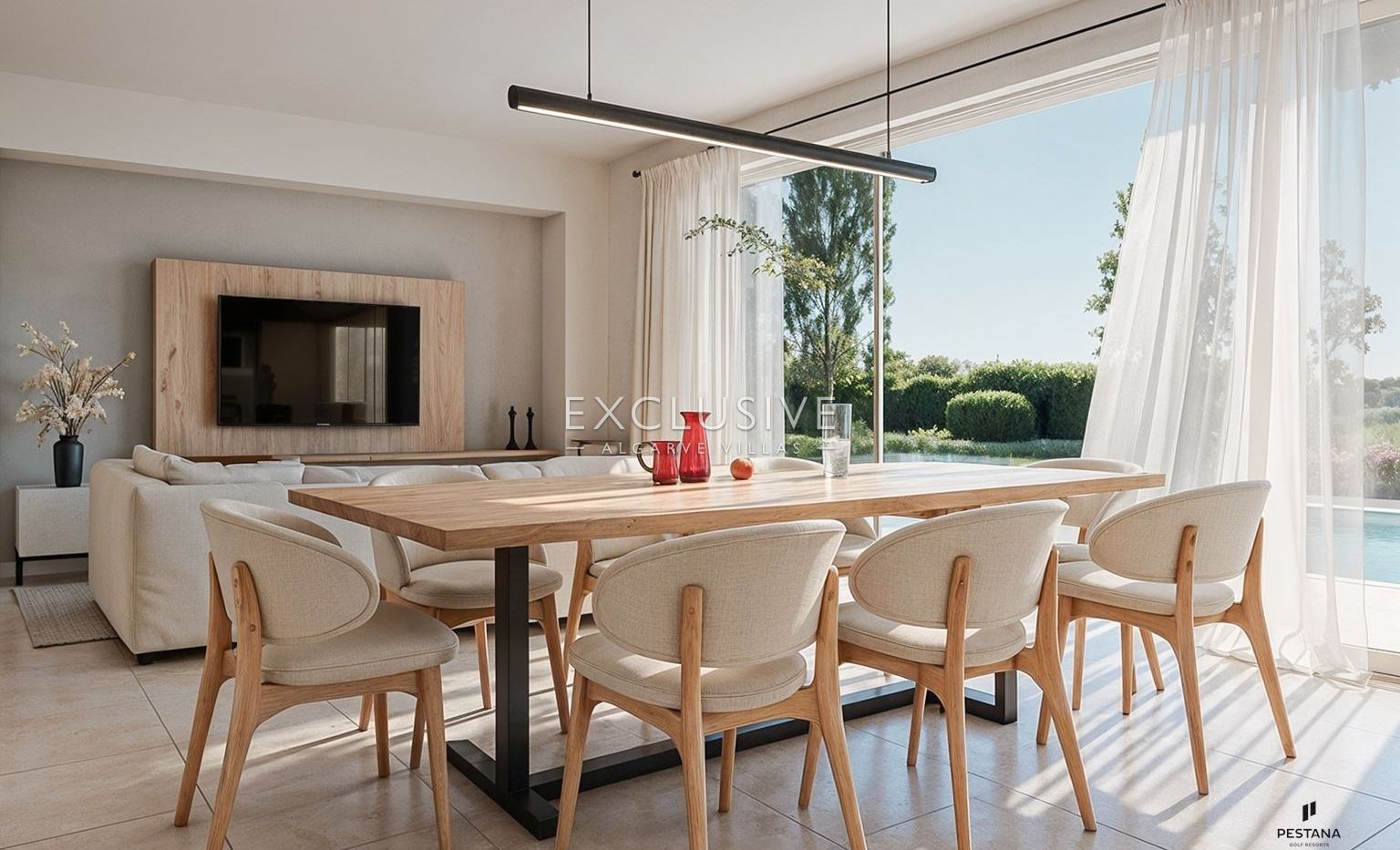 Villa am Golf mit drei Schlafzimmern und Schwimmbad, Silves, Algarve