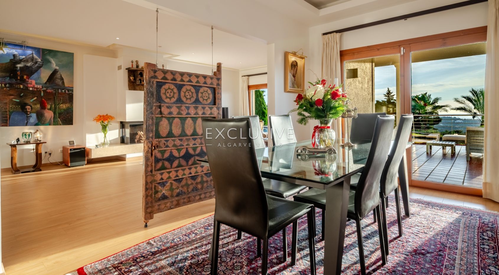 Luxuriöse Villa mit 5 Schlafzimmern und Meerblick in der Nähe von Santa Barbara de Nexe