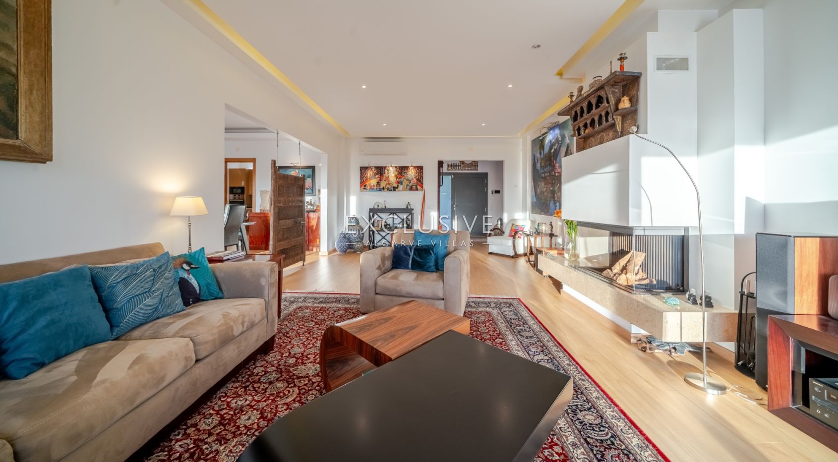 Luxuriöse Villa mit 5 Schlafzimmern und Meerblick in der Nähe von Santa Barbara de Nexe