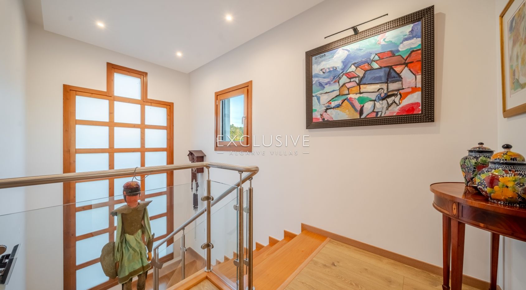 Luxuriöse Villa mit 5 Schlafzimmern und Meerblick in der Nähe von Santa Barbara de Nexe