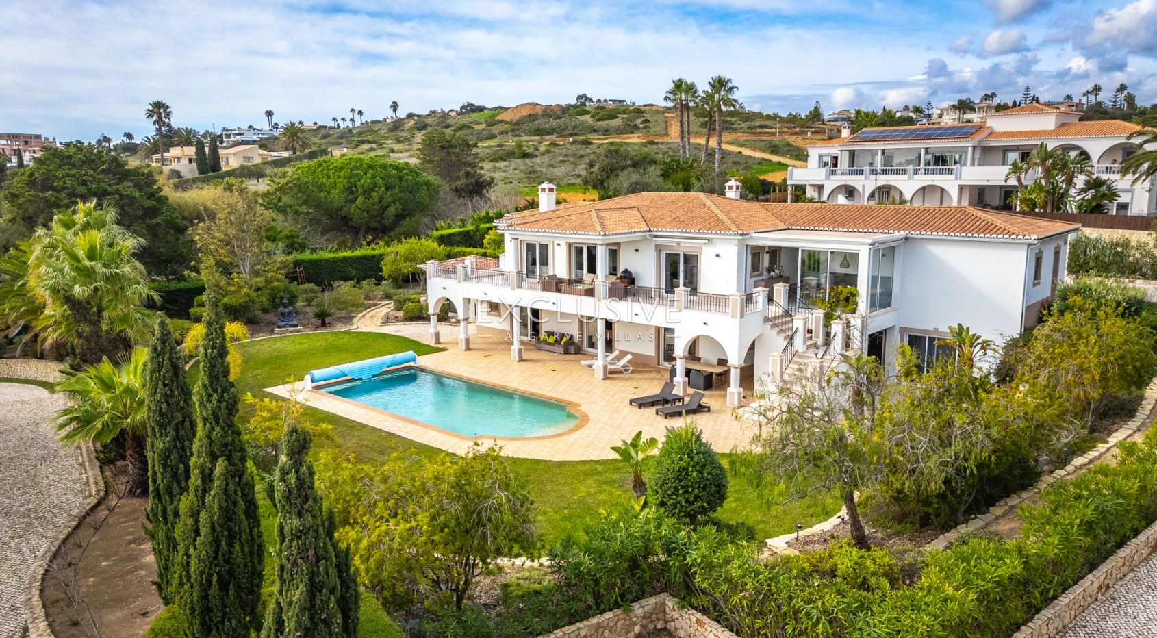 Luxuriöse Villa mit Meerblick in Praia da Luz, Westalgarve