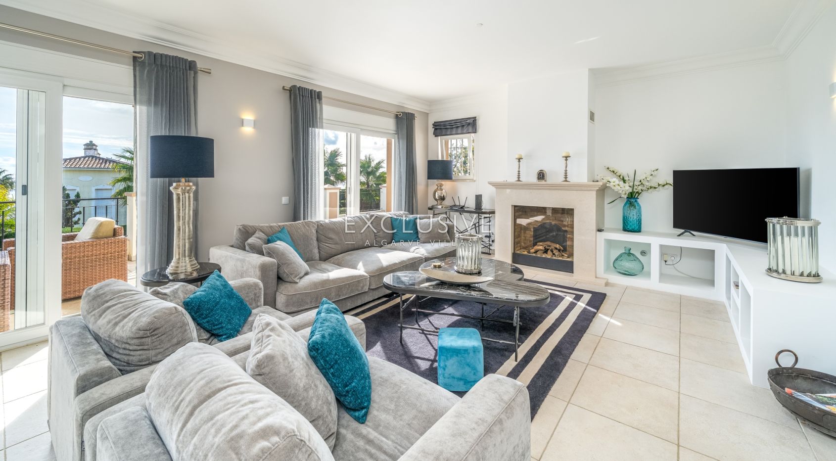 Luxuriöse Villa mit Meerblick in Praia da Luz, Westalgarve