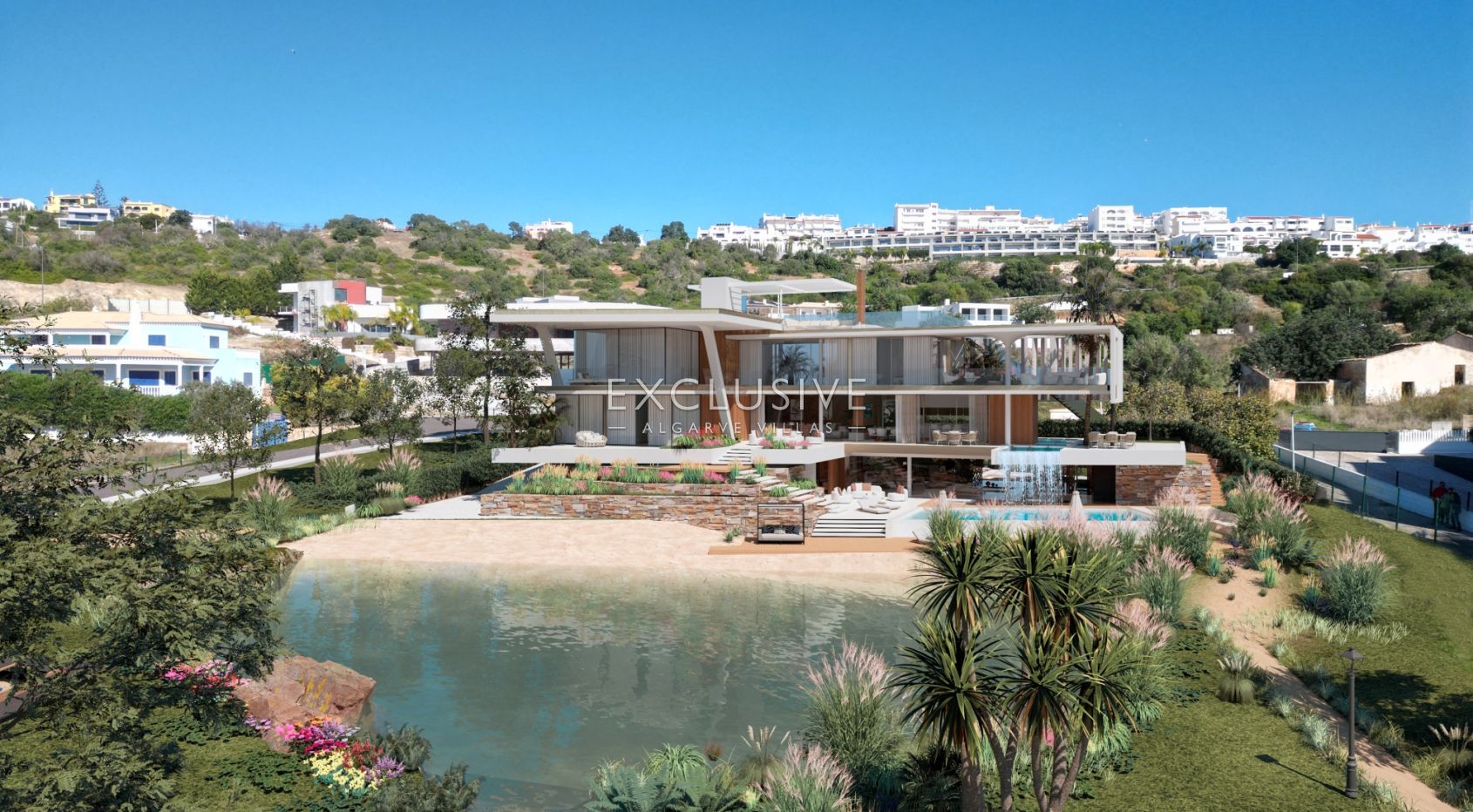 Luxuriöse Villa, großes Grundstück, Toplage, Albufeira, Algarve