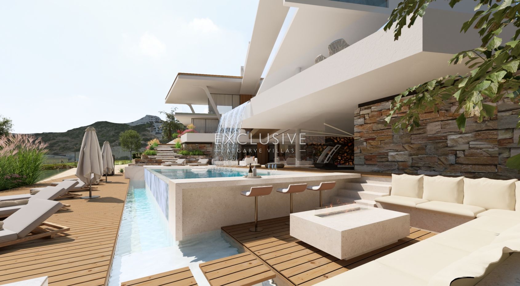 Luxuriöse Villa, großes Grundstück, Toplage, Albufeira, Algarve