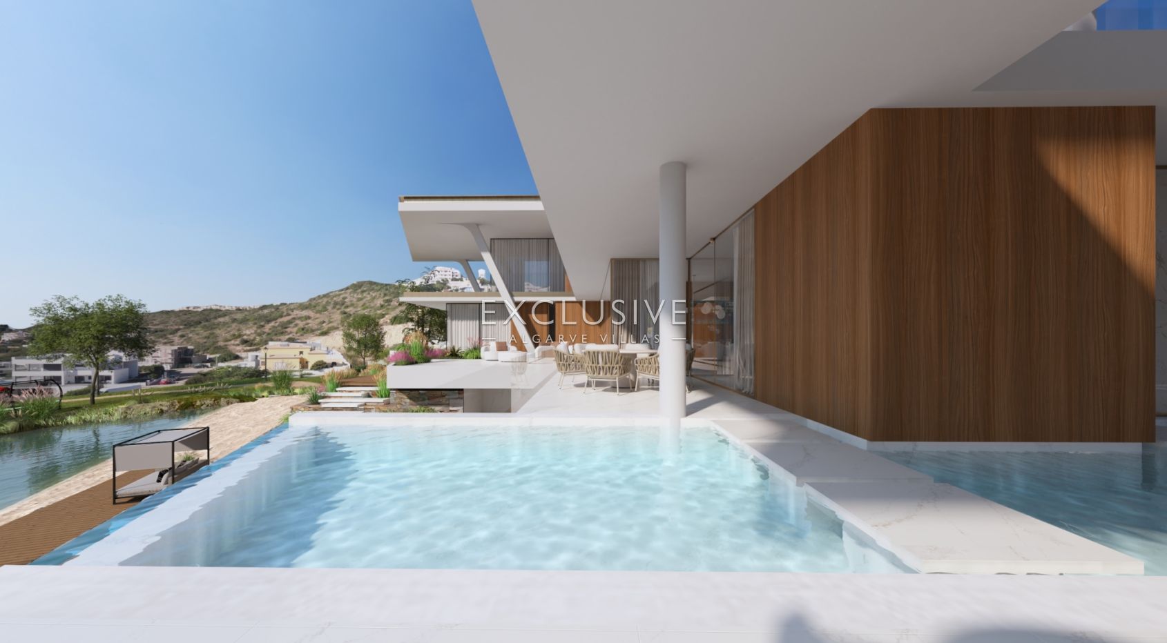 Luxuriöse Villa, großes Grundstück, Toplage, Albufeira, Algarve