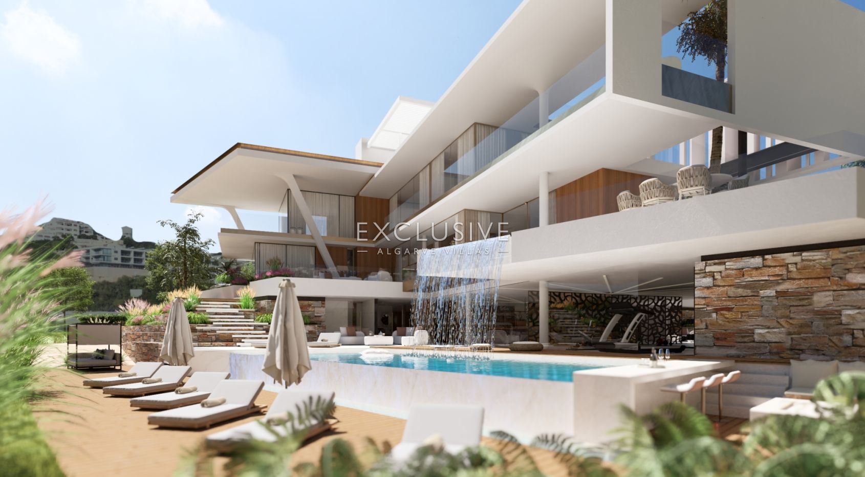 Luxuriöse Villa, großes Grundstück, Toplage, Albufeira, Algarve
