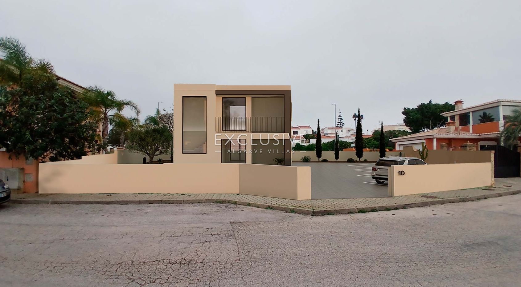 Neues modernes zweigeschossiges Geschäftsgebäude in Lagos, Westalgarve - Investitionsmöglichkeit