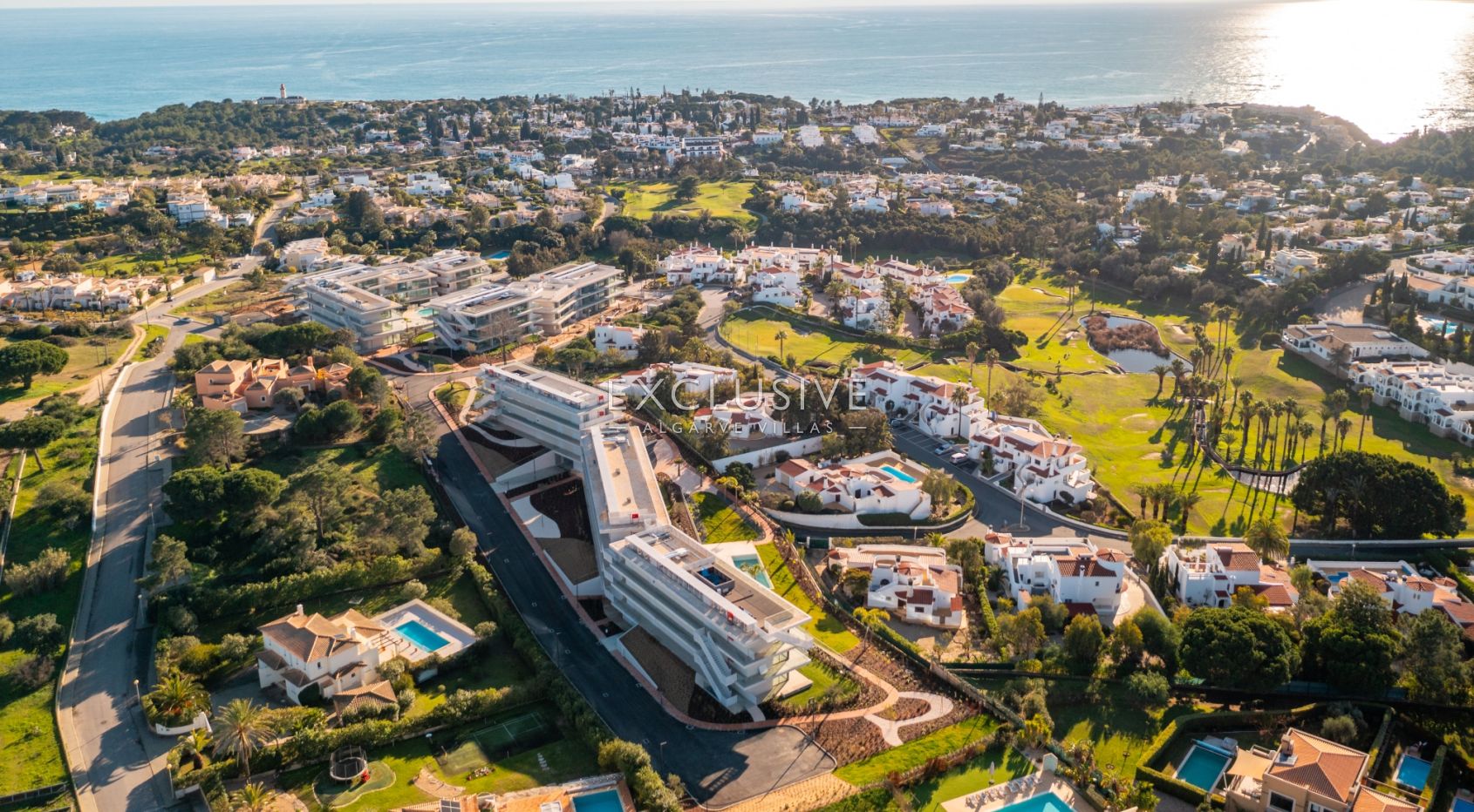 3 Schlafzimmer Penthouse im Dachgeschoss mit Meerblick in Carvoeiro, Westalgarve