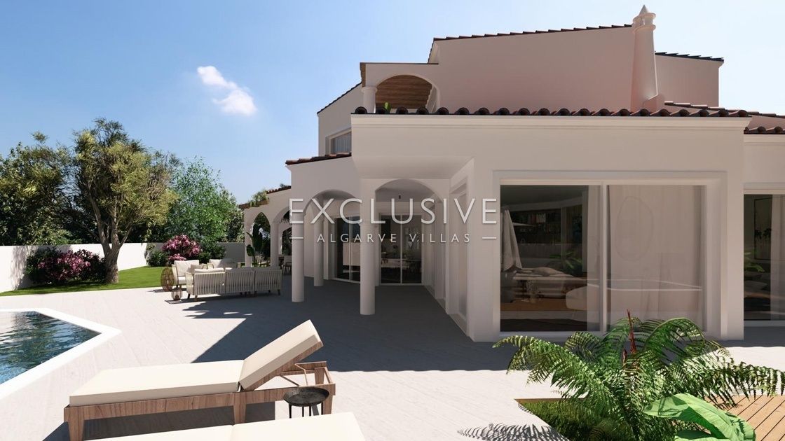 moradia V4 virada para o golfe em Vilamoura, Algarve
