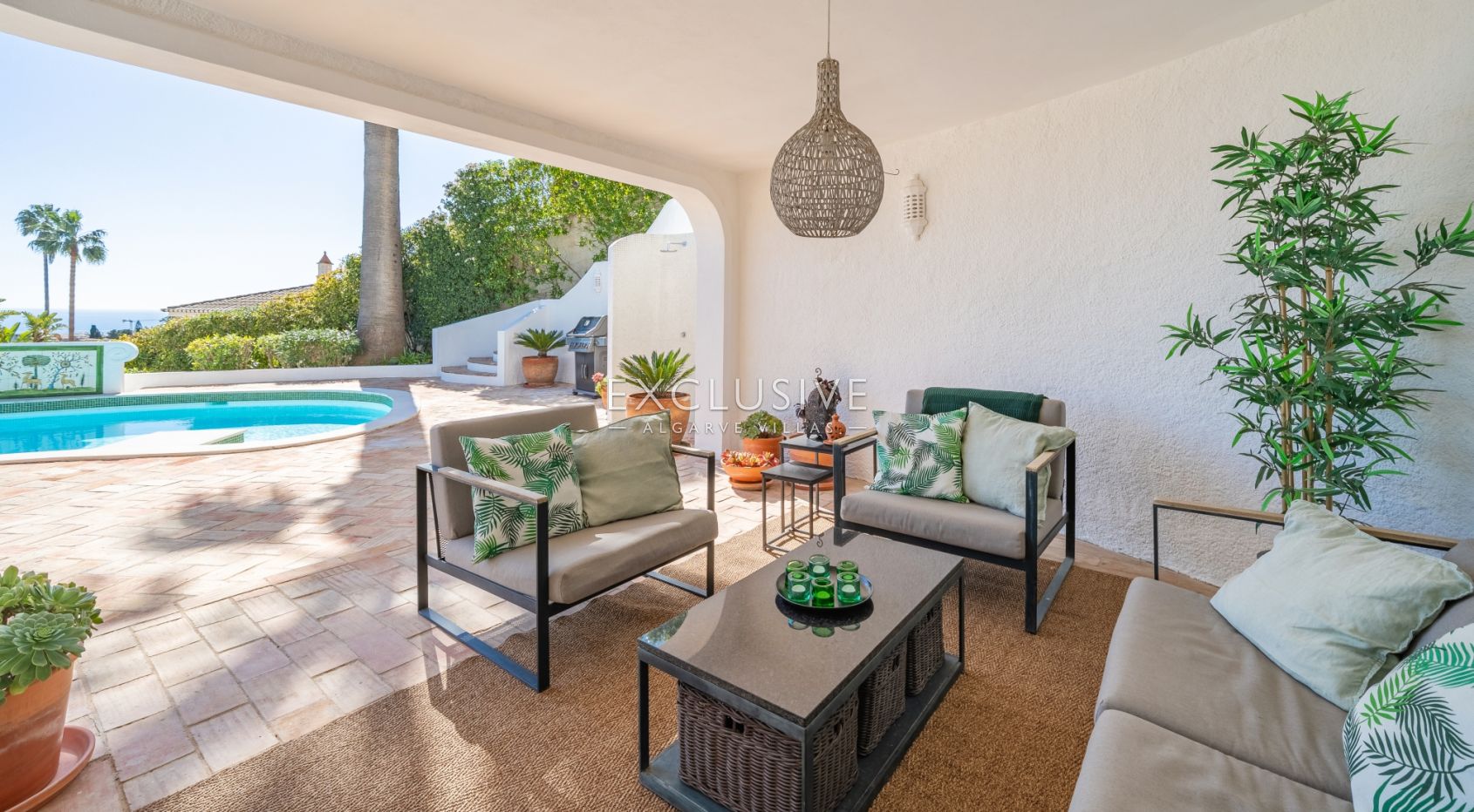 Villa mit vier Schlafzimmern und exzellentem Meerblick in Praia da Luz