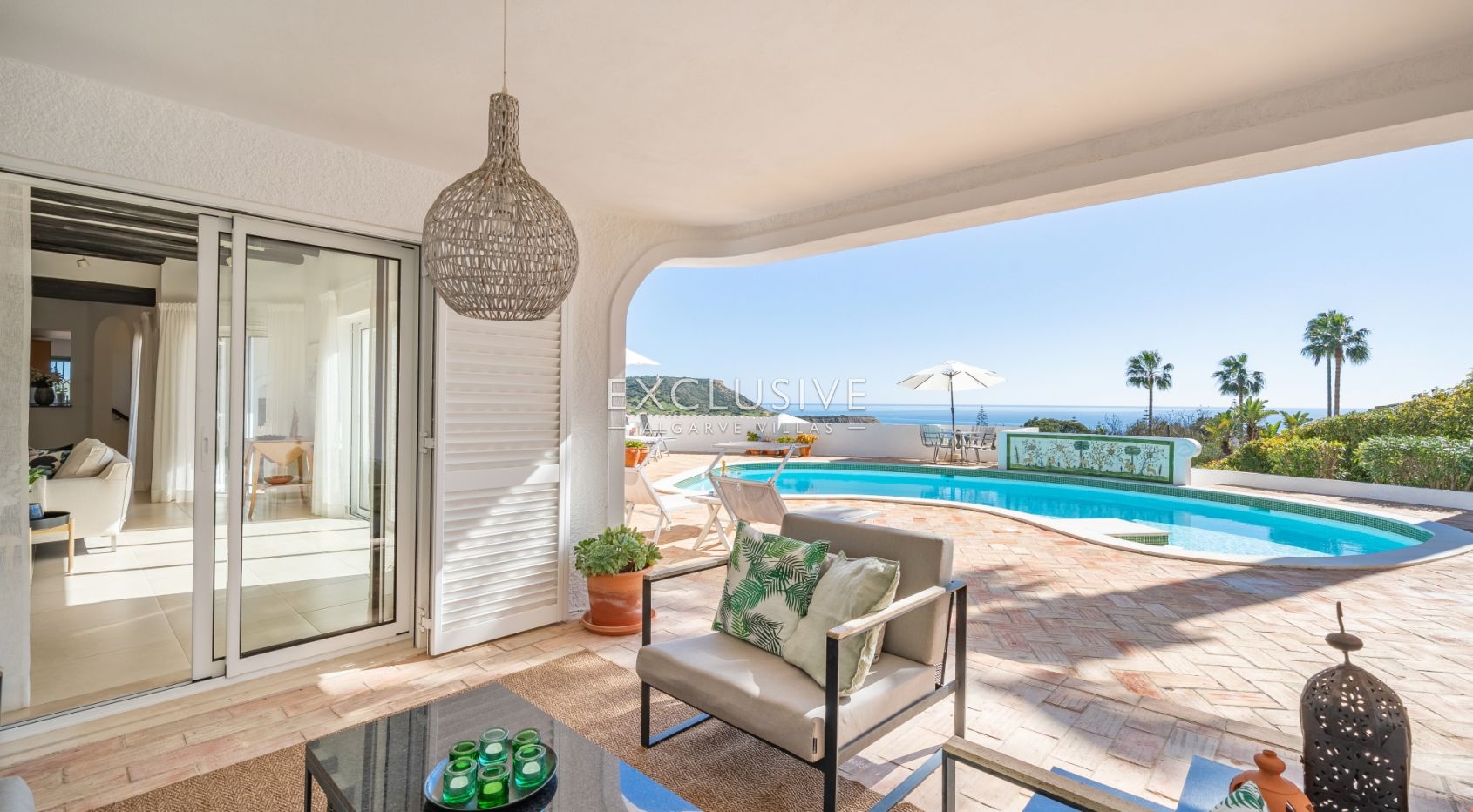 Villa mit vier Schlafzimmern und exzellentem Meerblick in Praia da Luz