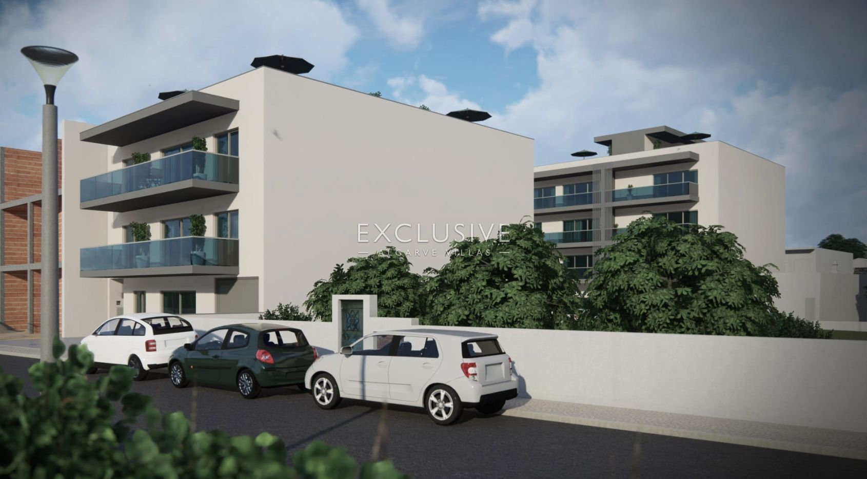 Eine neue 2-Zimmer-Wohnung in Quarteira