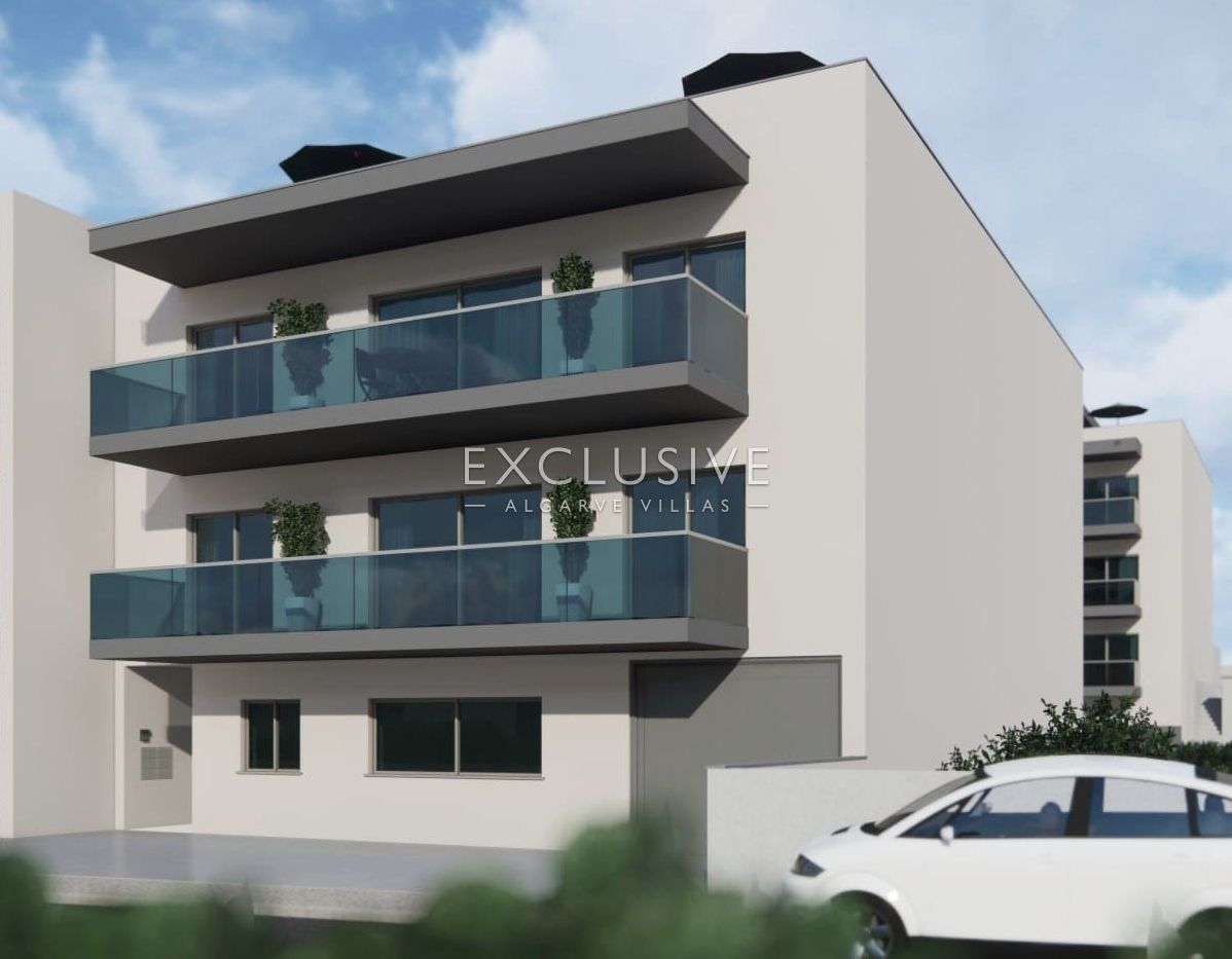 Eine neue 2-Zimmer-Wohnung in Quarteira