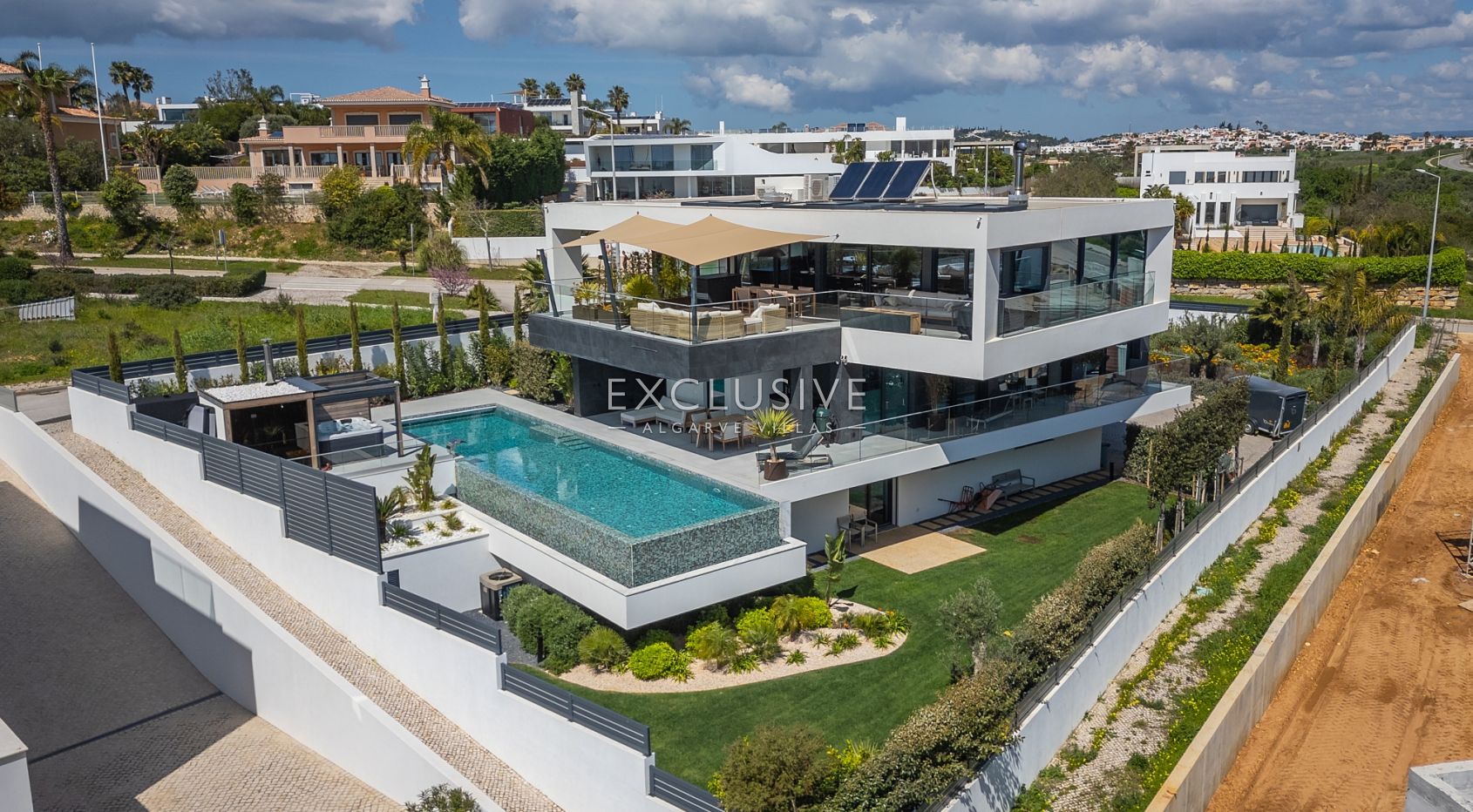 Luxuriöse moderne Villa mit Meerblick in Porto de Mós - Lagos