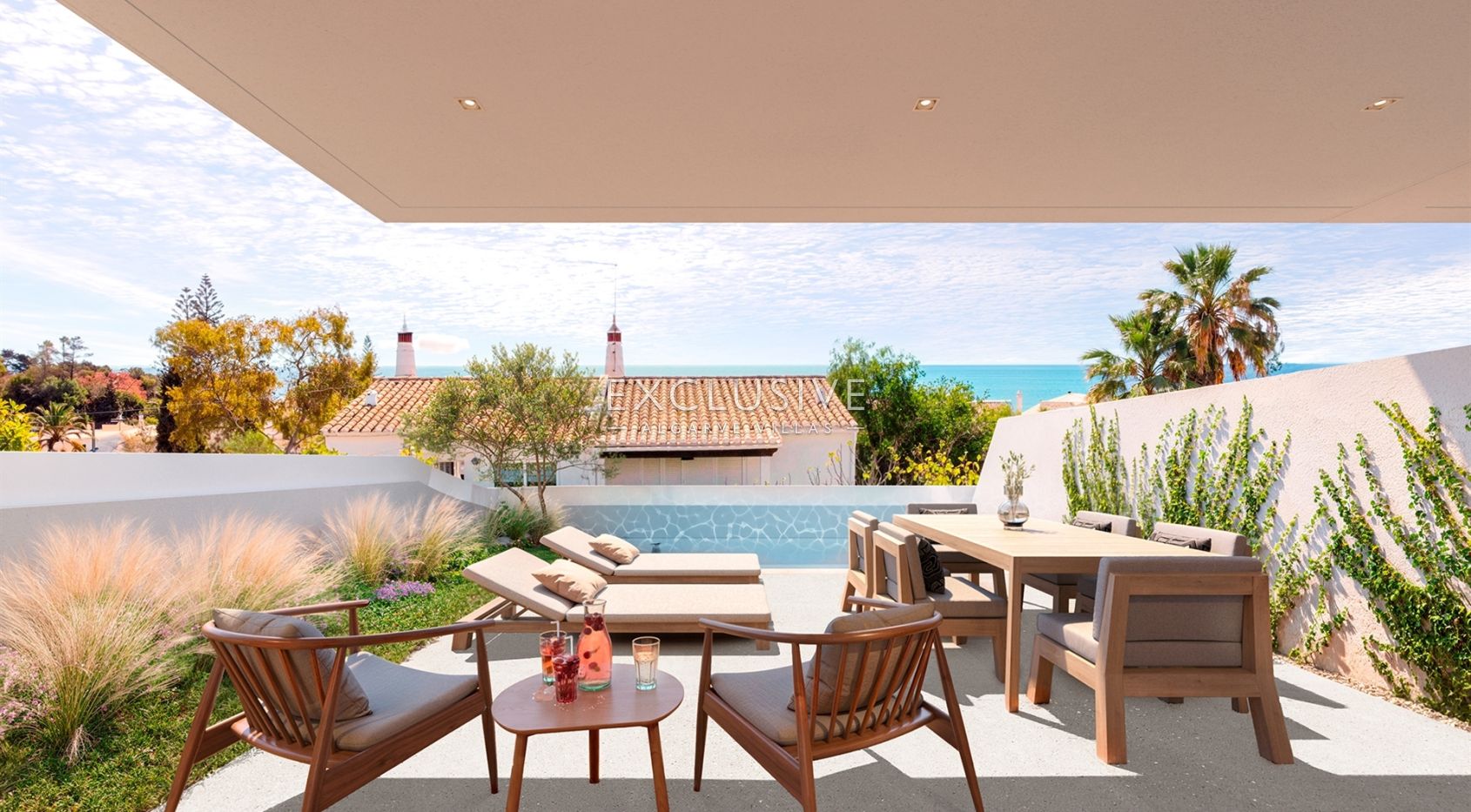 Modernes Strandhaus in Praia da Luz - Luxury Lock-Up and Leave