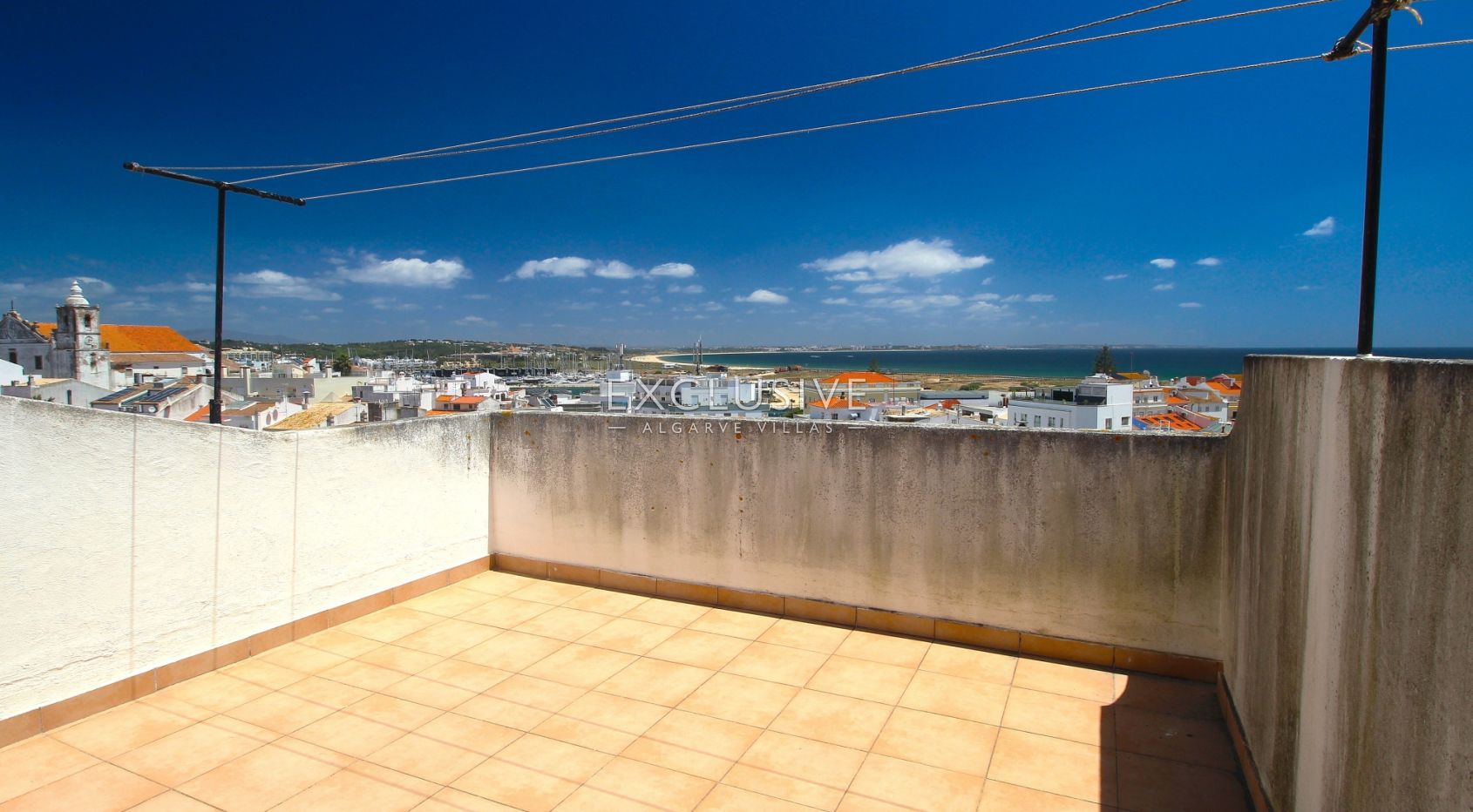1-Bett-Wohnung im Zentrum von Lagos-Algarve mit Meerblick