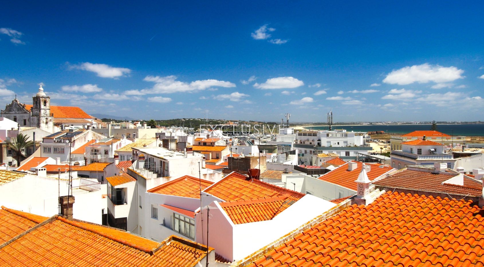 1-Bett-Wohnung im Zentrum von Lagos-Algarve mit Meerblick