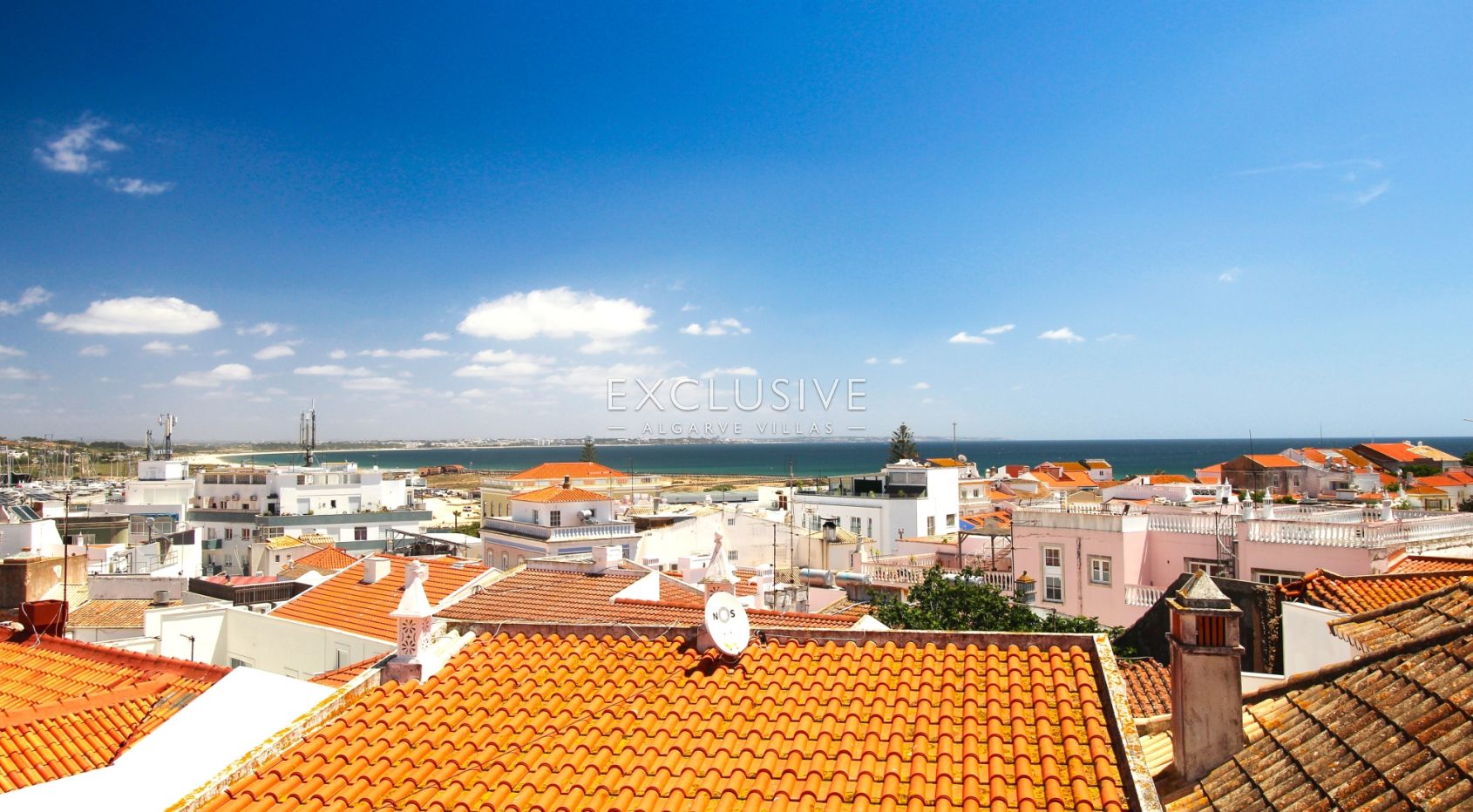 1-Bett-Wohnung im Zentrum von Lagos-Algarve mit Meerblick