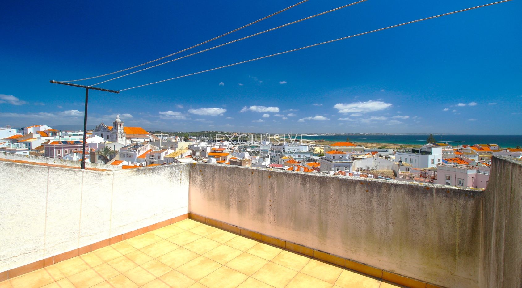 1-Bett-Wohnung im Zentrum von Lagos-Algarve mit Meerblick
