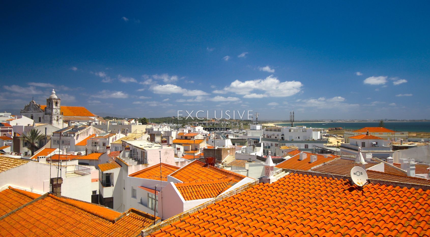 1-Bett-Wohnung im Zentrum von Lagos-Algarve mit Meerblick