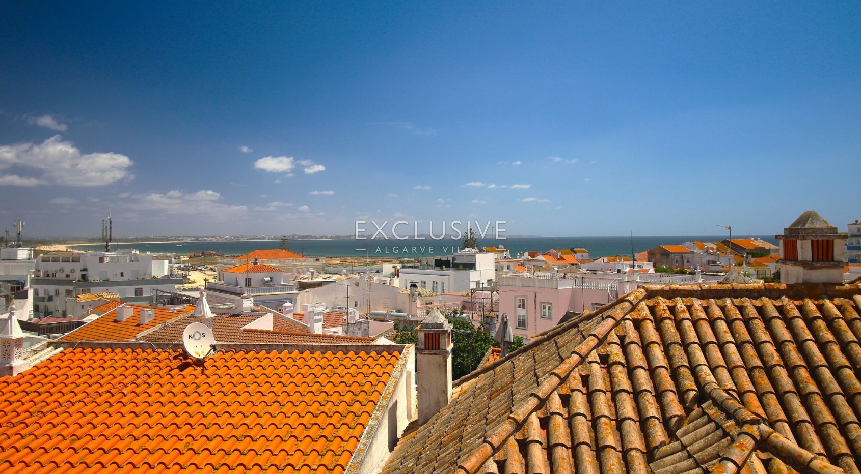1-Bett-Wohnung im Zentrum von Lagos-Algarve mit Meerblick