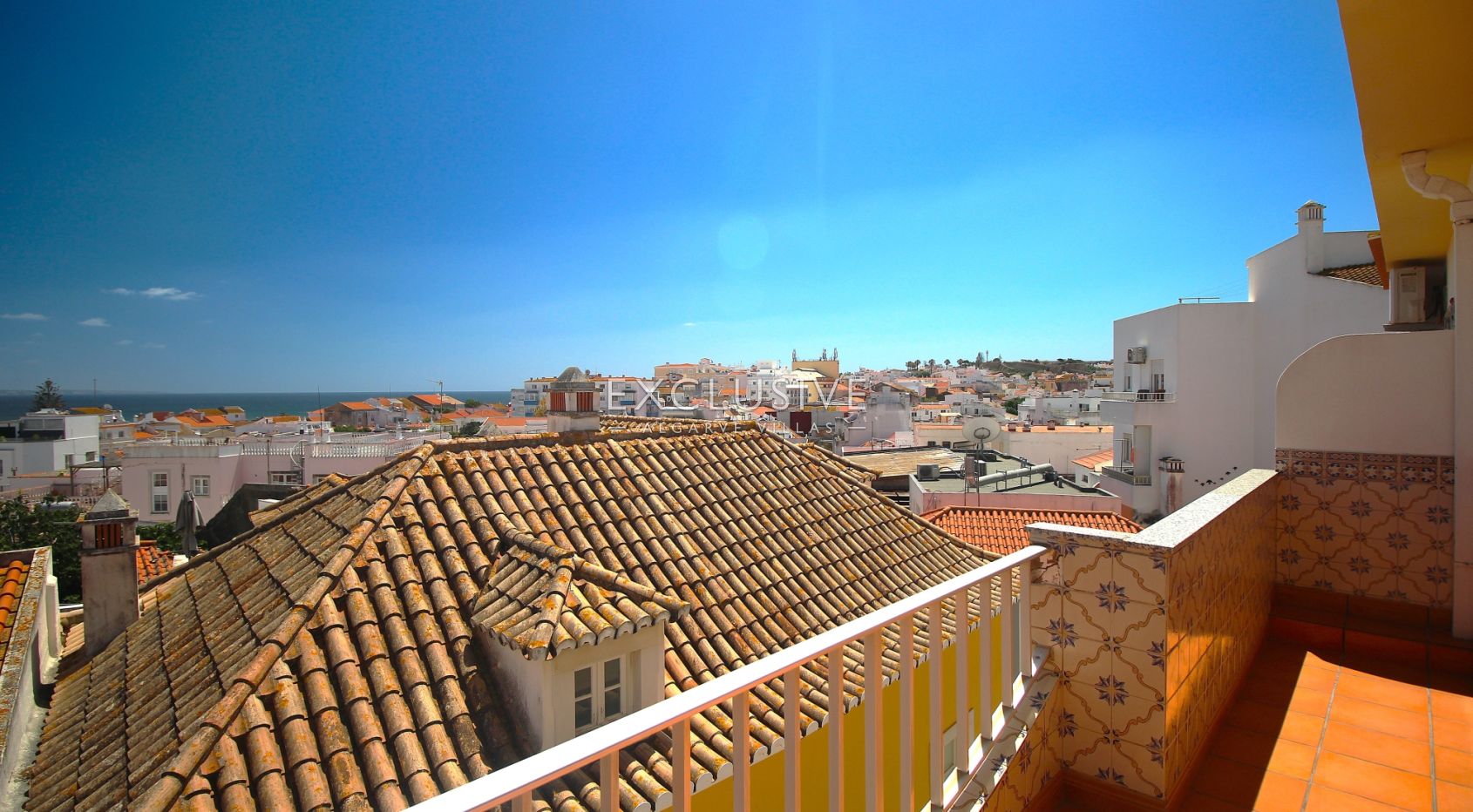 1-Bett-Wohnung im Zentrum von Lagos-Algarve mit Meerblick