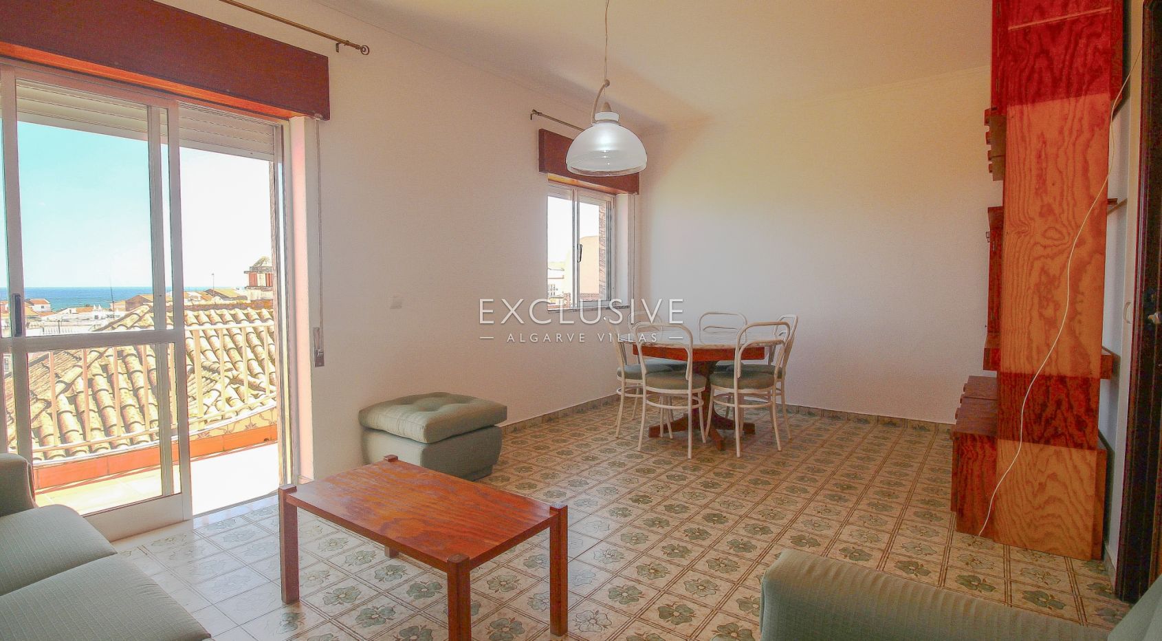 1-Bett-Wohnung im Zentrum von Lagos-Algarve mit Meerblick