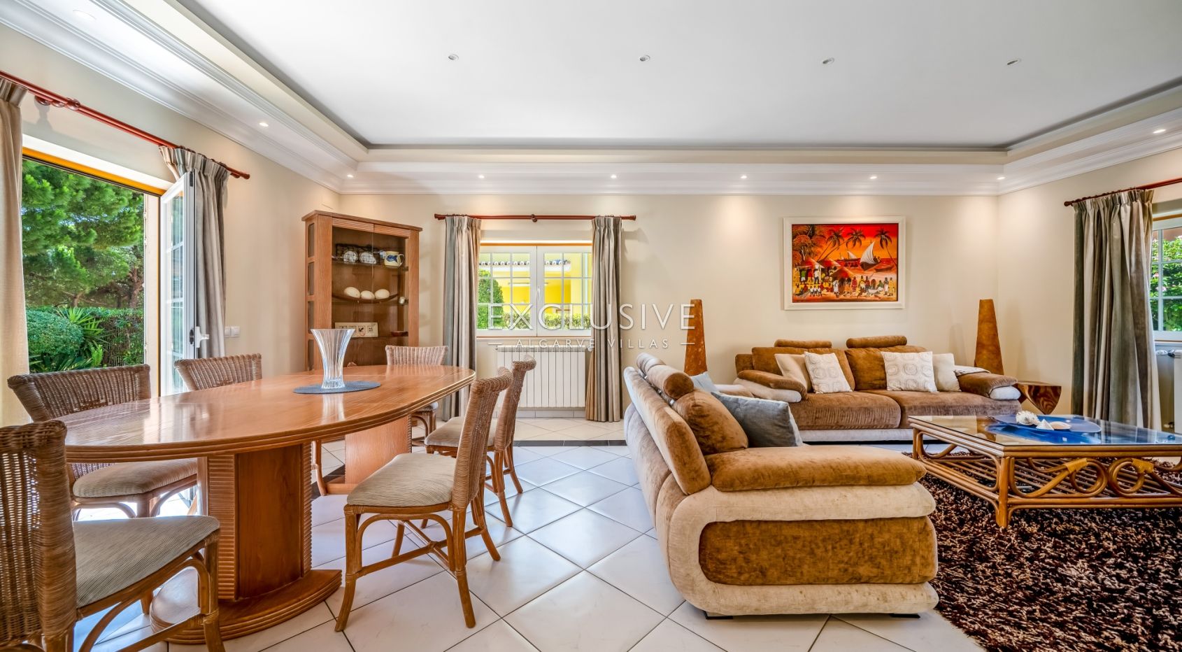 Villa mit Meerblick in Santa Eulália, nur wenige Gehminuten vom Strand entfernt, Albufe