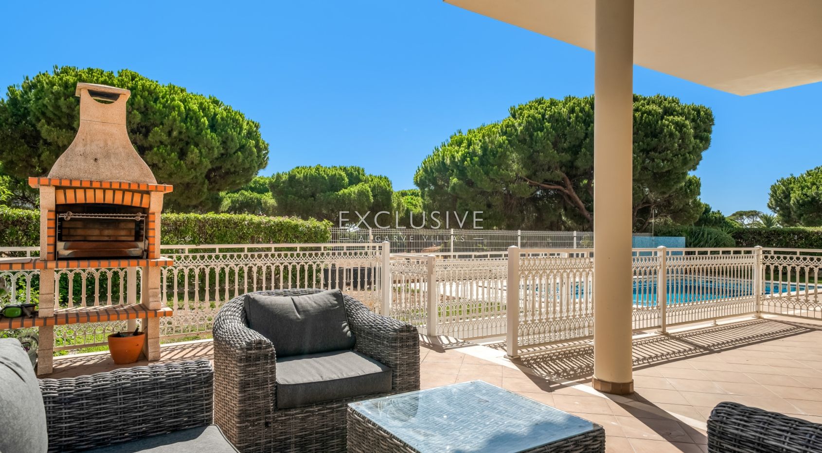 Villa mit Meerblick in Santa Eulália, nur wenige Gehminuten vom Strand entfernt, Albufe
