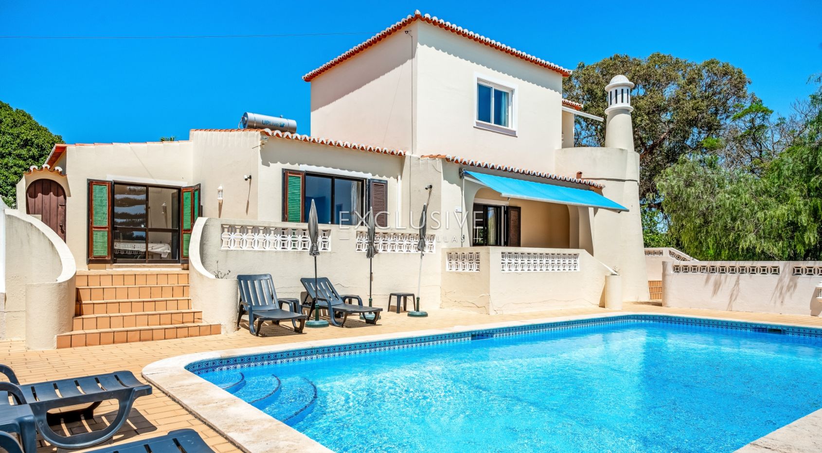 Villa mit 4 Schlafzimmern und Meerblick in Carvoeiro, mit großem Garten, einschließlich