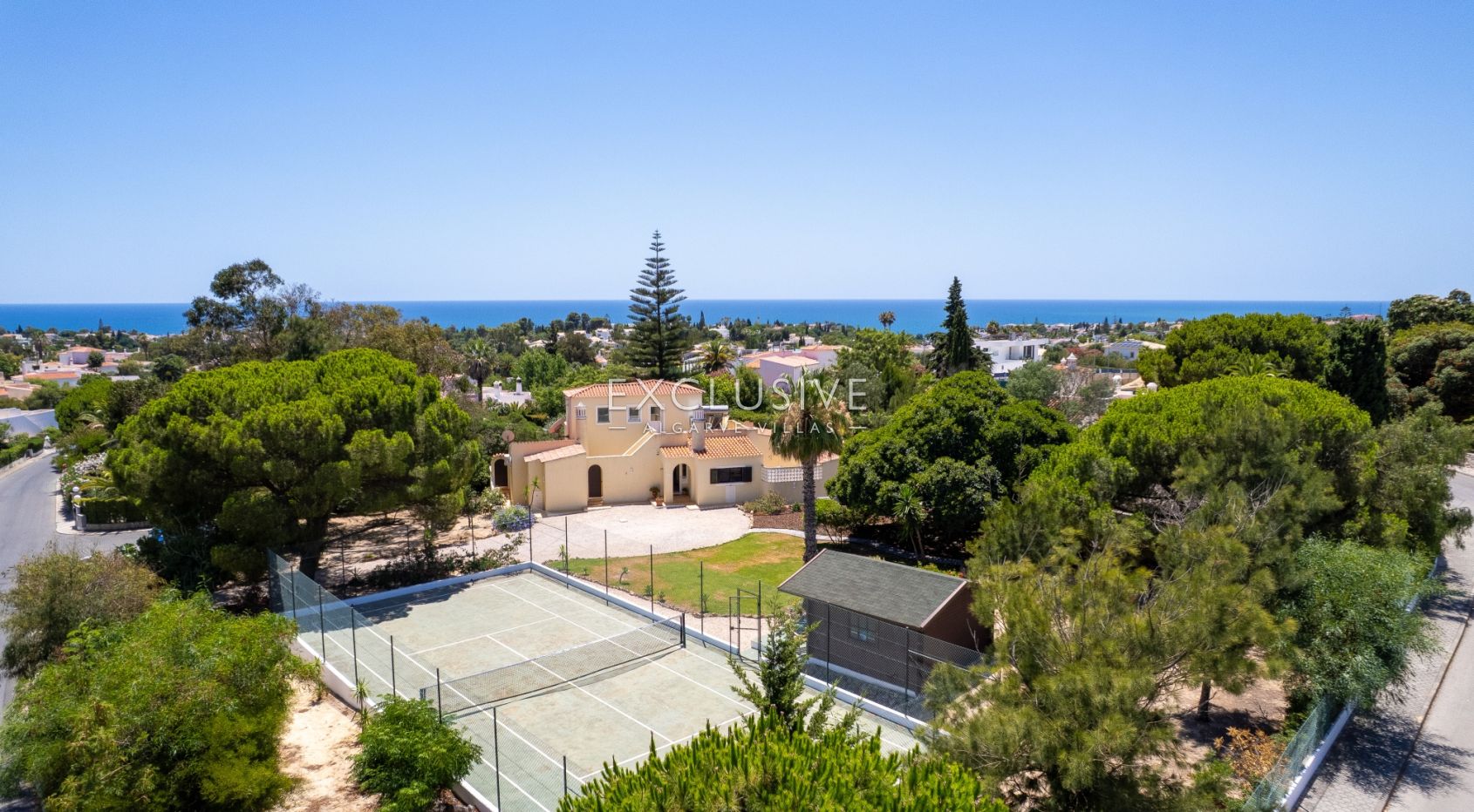 Villa mit 4 Schlafzimmern und Meerblick in Carvoeiro, mit großem Garten, einschließlich