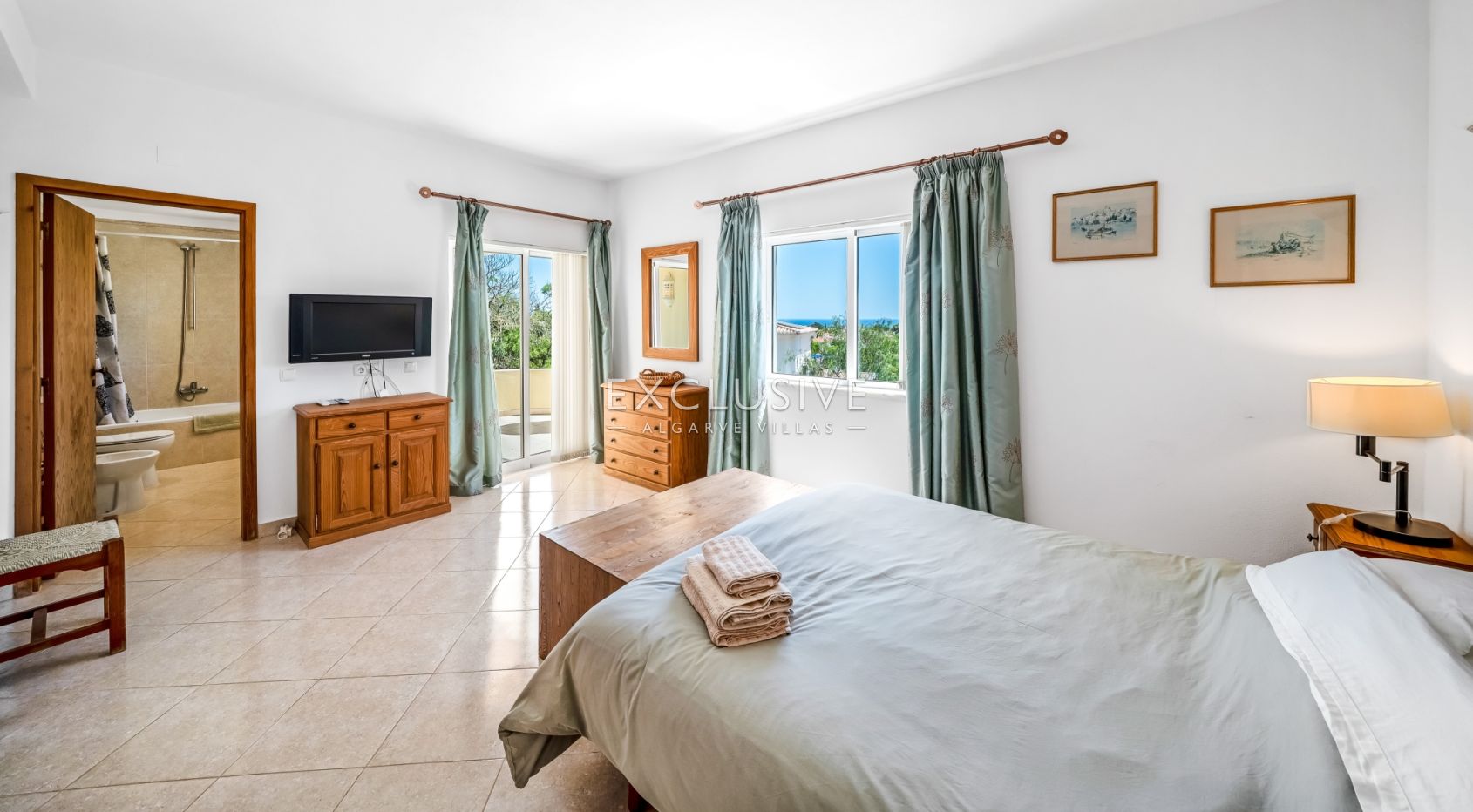 Villa mit 4 Schlafzimmern und Meerblick in Carvoeiro, mit großem Garten, einschließlich