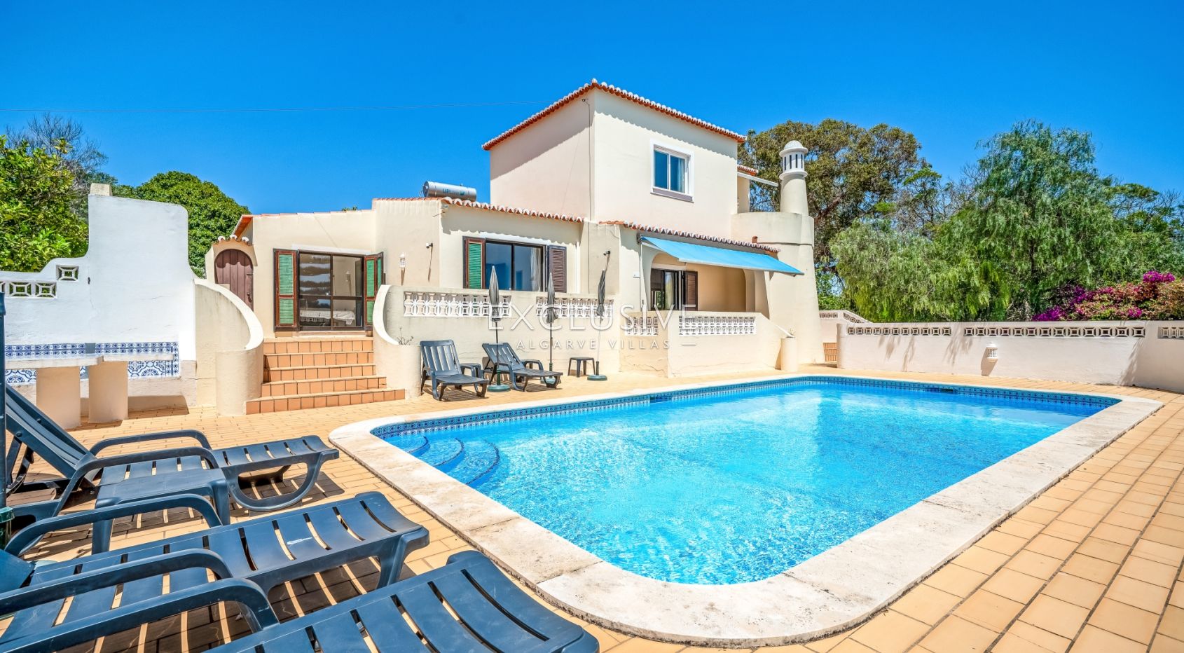 Villa mit 4 Schlafzimmern und Meerblick in Carvoeiro, mit großem Garten, einschließlich