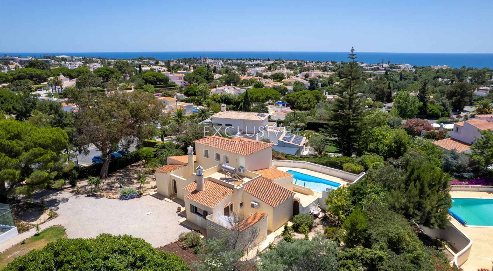 Villa mit 4 Schlafzimmern und Meerblick in Carvoeiro, mit großem Garten, einschließlich