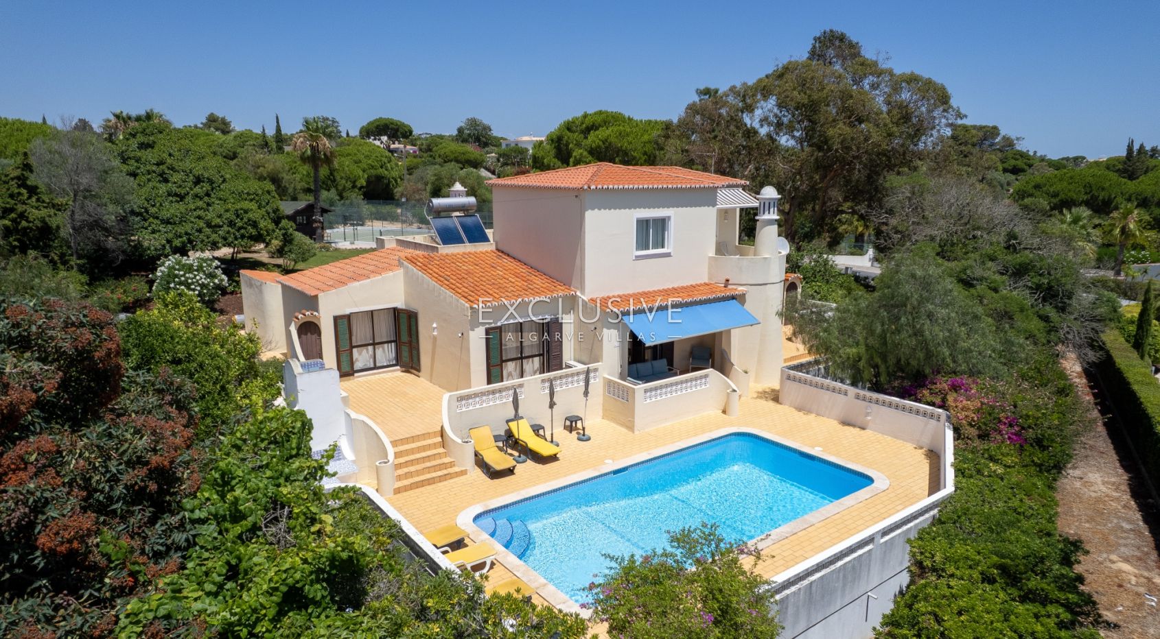 Villa mit 4 Schlafzimmern und Meerblick in Carvoeiro, mit großem Garten, einschließlich