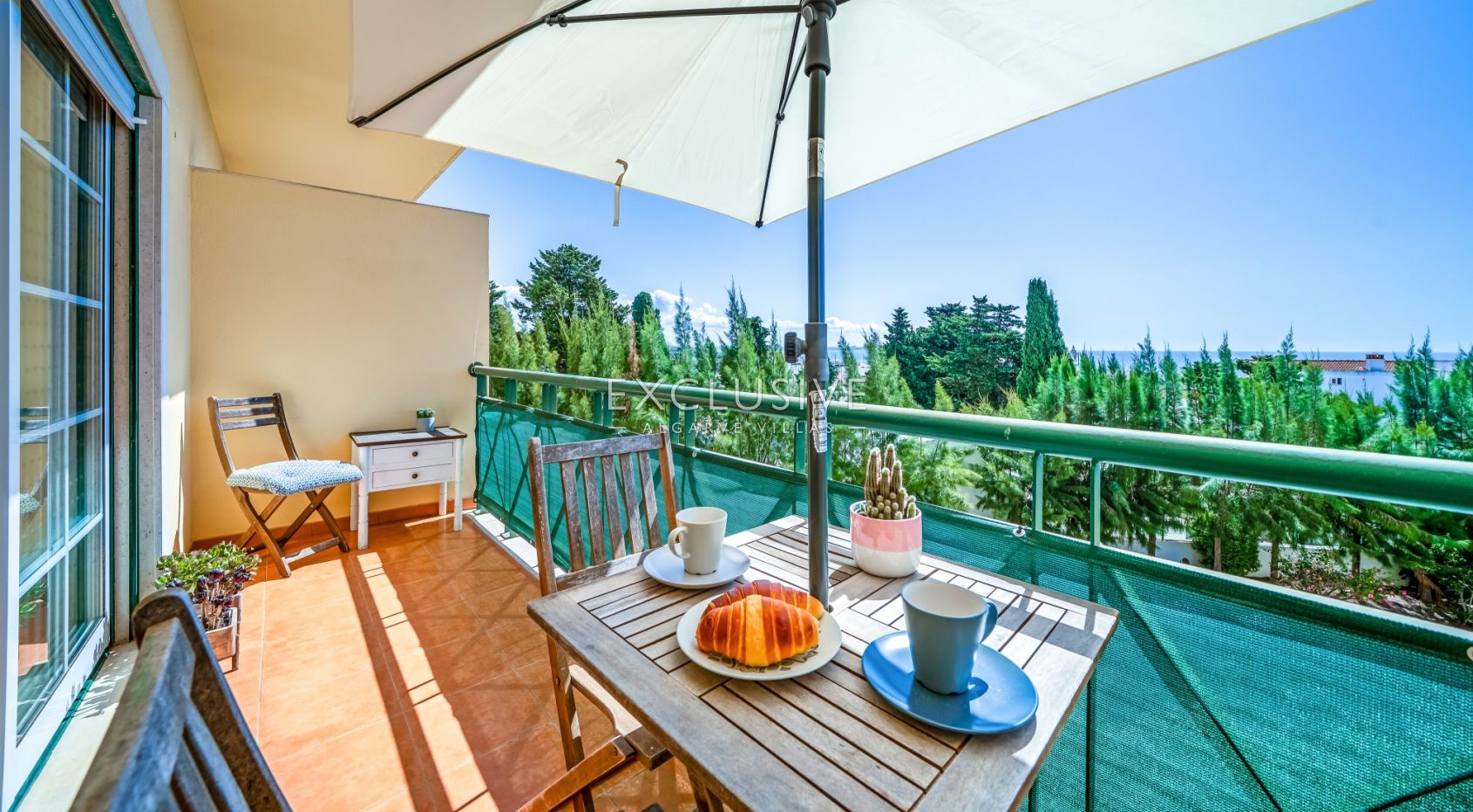 3-Zimmer-Wohnung mit Meerblick in Lagos an der Algarve, mit Garage und Aufzug