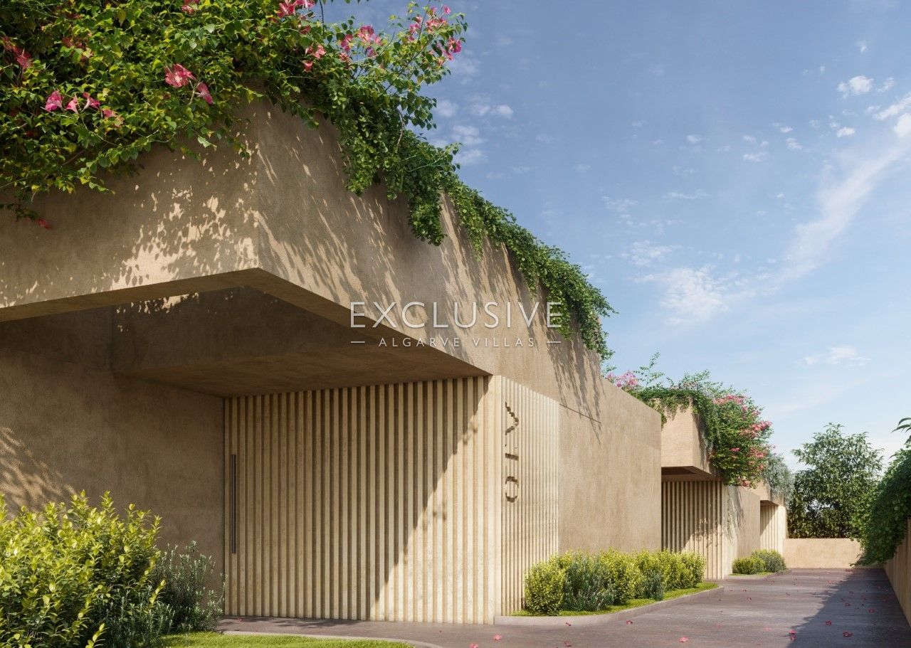 Brandneue einstöckige Häuser mit Pool und Garten in Praia da Luz an der Westalgarve