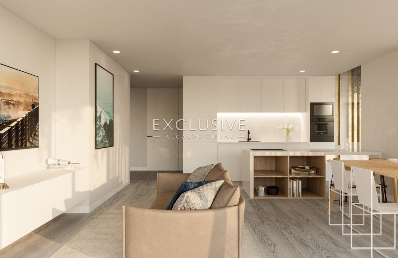 Brandneue einstöckige Häuser mit Pool und Garten in Praia da Luz an der Westalgarve