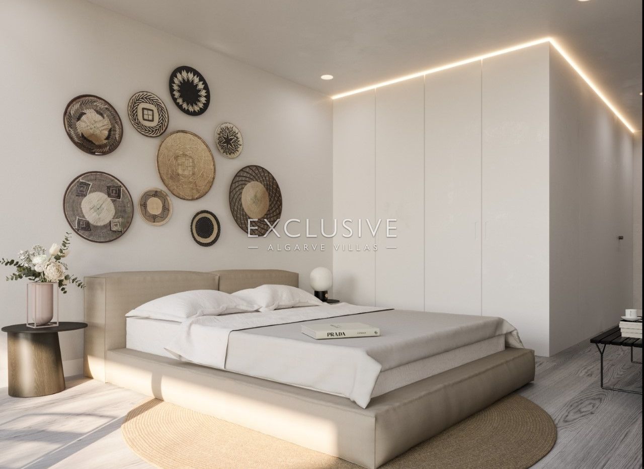 Brandneue einstöckige Häuser mit Pool und Garten in Praia da Luz an der Westalgarve