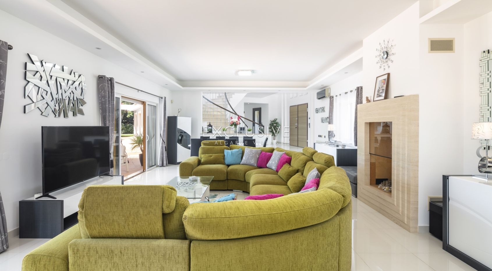 Villa mit Blick auf den Golfplatz, 5 Schlafzimmer, Golfresort in Carvoeiro auf doppeltem Grundstück