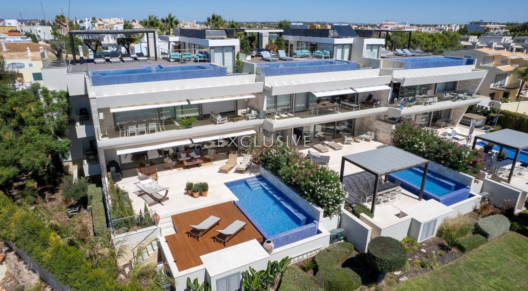 Luxury 3 bedroom seaview apartment with private pool near Ferragudo beach-1