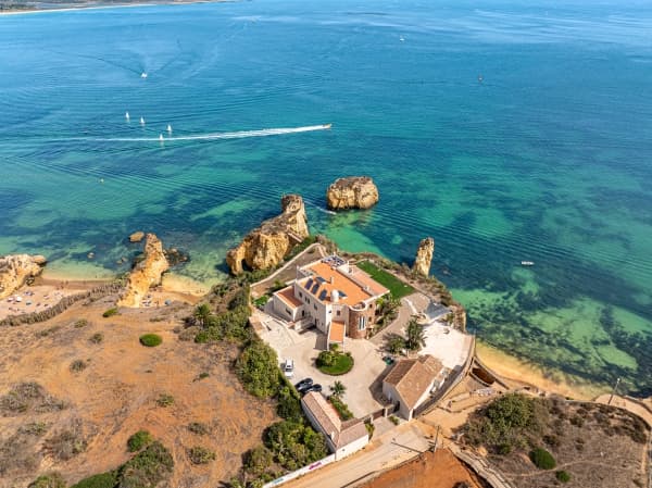 Inside one of the Algarve’s Most Exclusive Villas: Ocean front 8 bedroom property for sale in Lagos