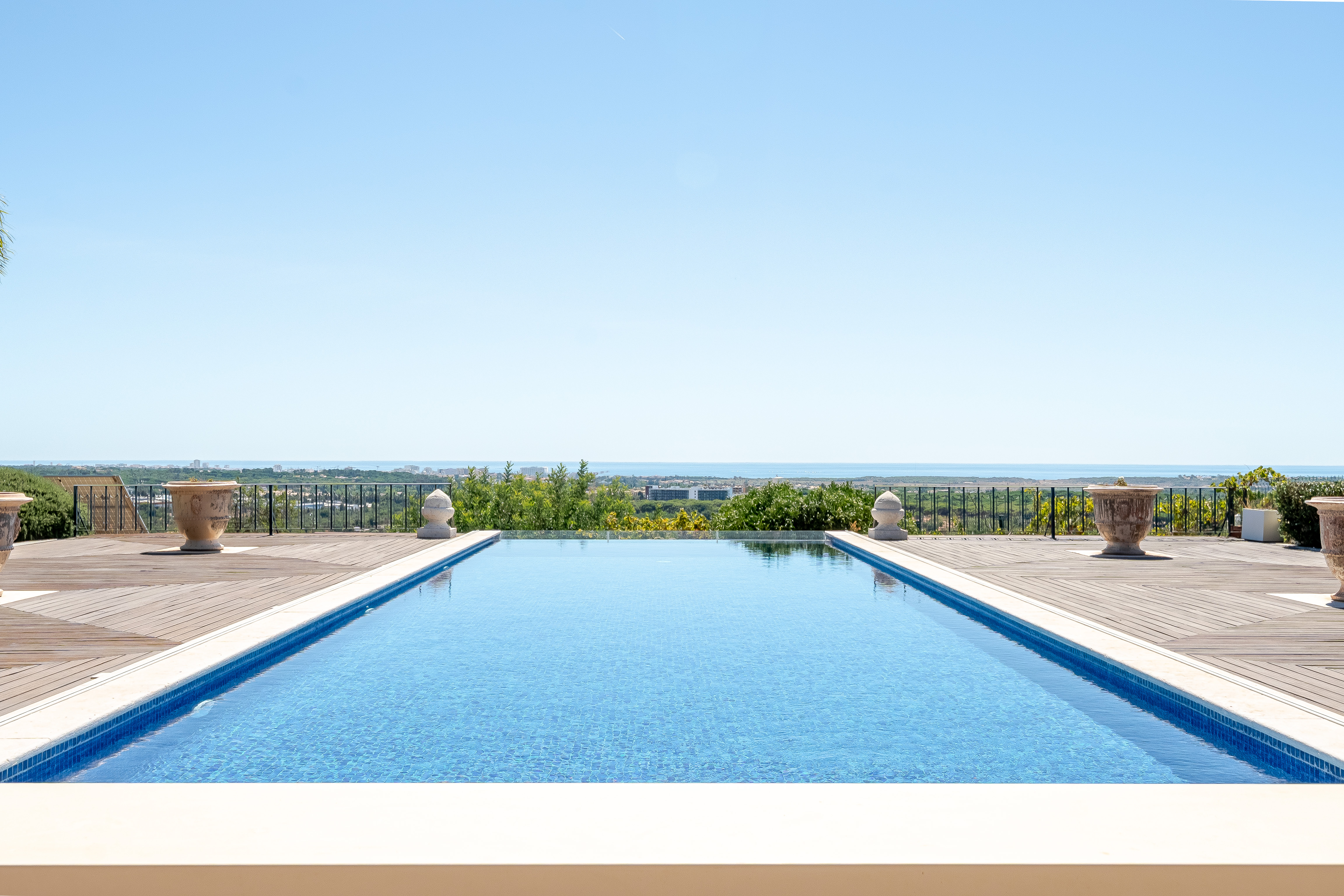 5-Bedroom Algarve Villa with Ocean Views and Infinity Pool for Sale in Boliqueime, Algarve